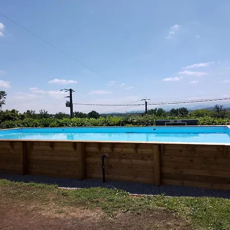 Pyrenees Vue Gite Hoopoe - Le Plus Commentaires Positifs,Vues Fantastique, Petit-Dejeuner, Calme, Piscine, Parking شقة سان جودُ