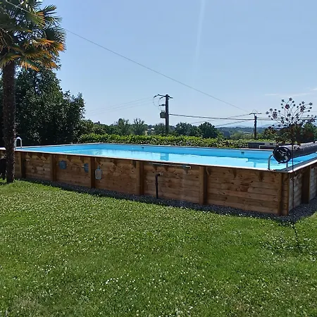 Appartement Pyrenees Vue Gite Hoopoe - Le Plus Commentaires Positifs,Vues Fantastique, Petit-Dejeuner, Calme, Piscine, Parking *